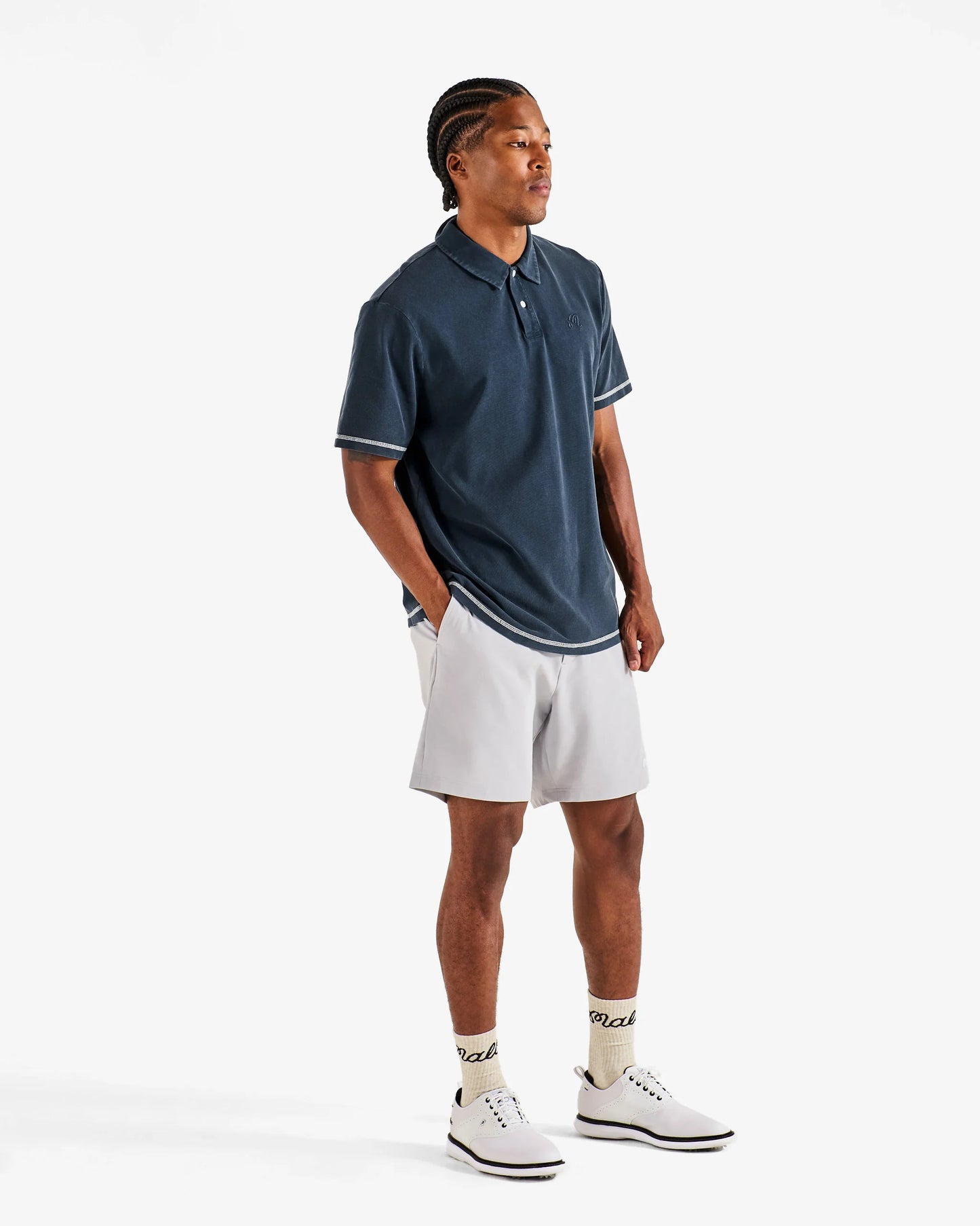 Malbon Fairway Overdyed Polo