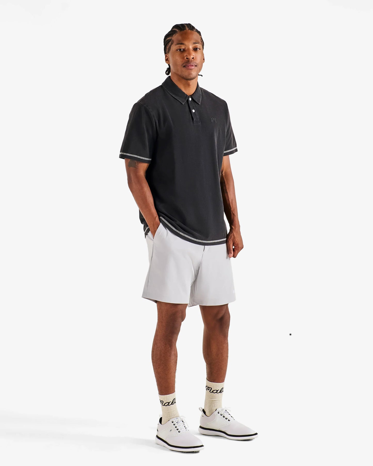 Malbon Fairway Overdyed Polo