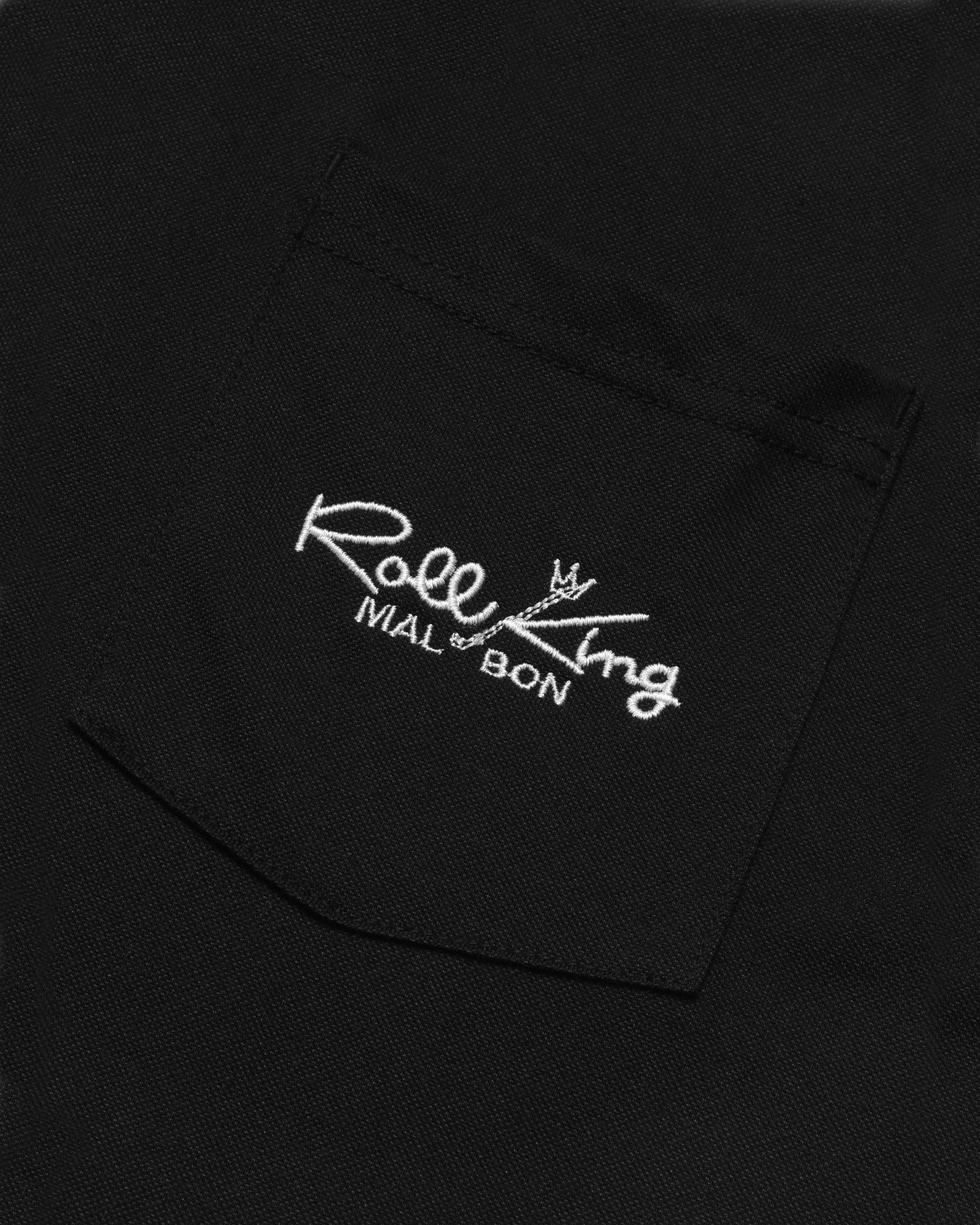 Malbon Roll King Performance Pique Polo