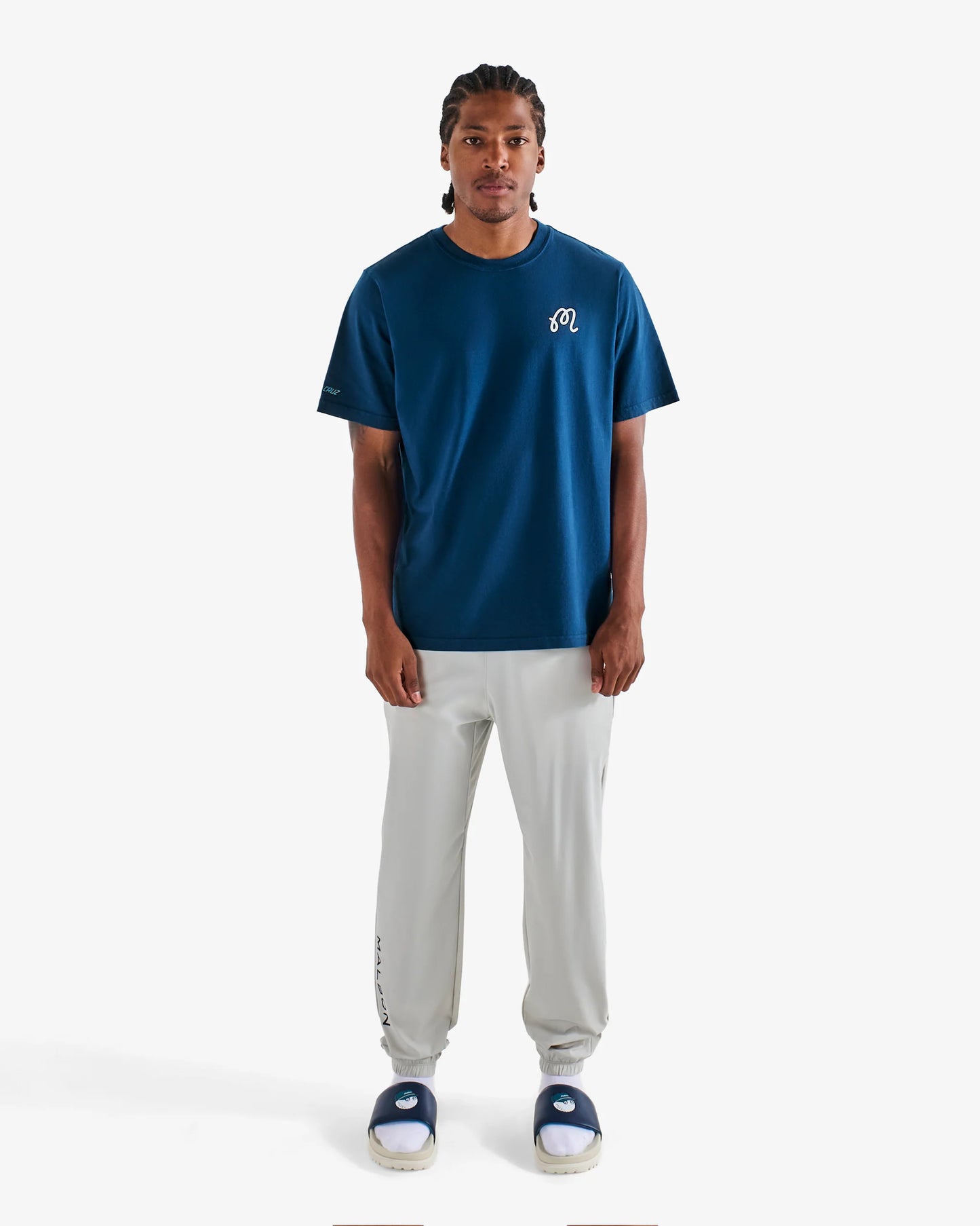 Malbon x Santa Cruz Bermuda Screaming Hand Tee