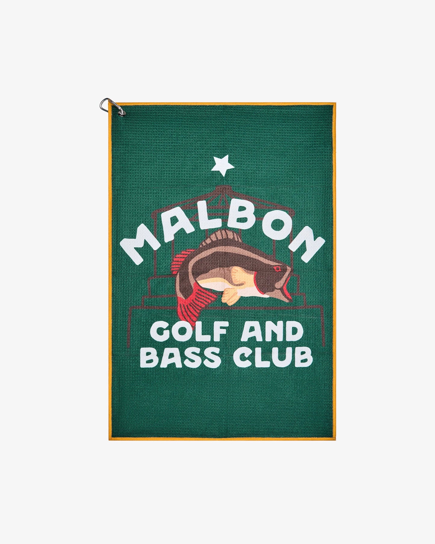 Malbon Bass Club Golf Towel