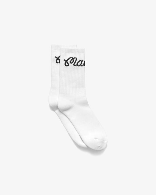 Malbon Bon Script Sock