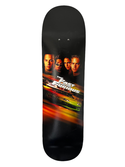 The Fast and the Furious - Collectors Skateboard Deck