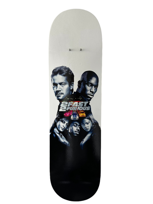 2 Fast 2 Furious - Collectors Skateboard Deck