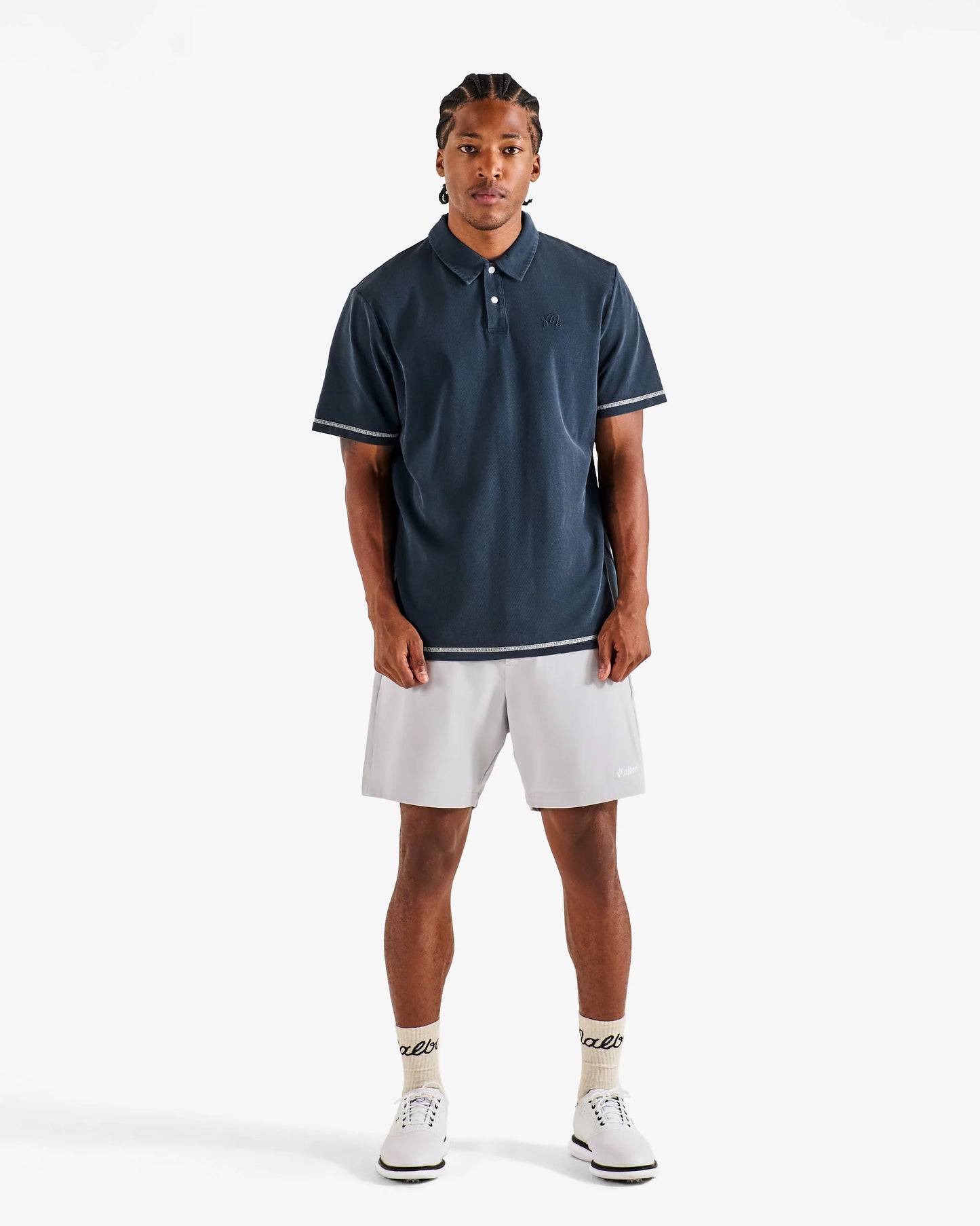 Malbon Fairway Overdyed Polo