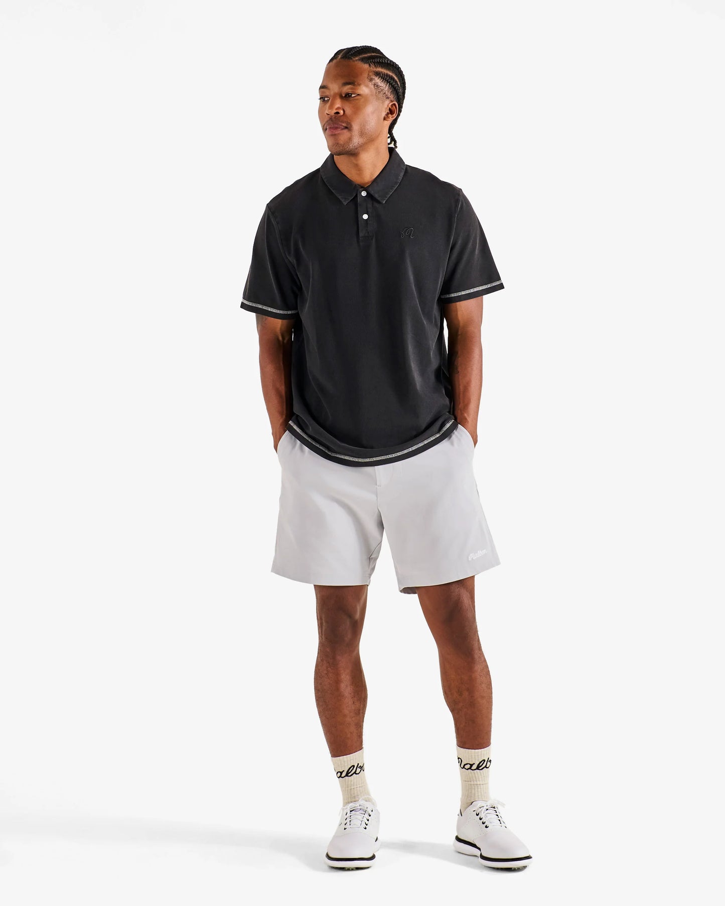 Malbon Fairway Overdyed Polo