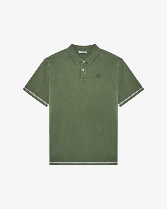 Malbon Fairway Overdyed Polo