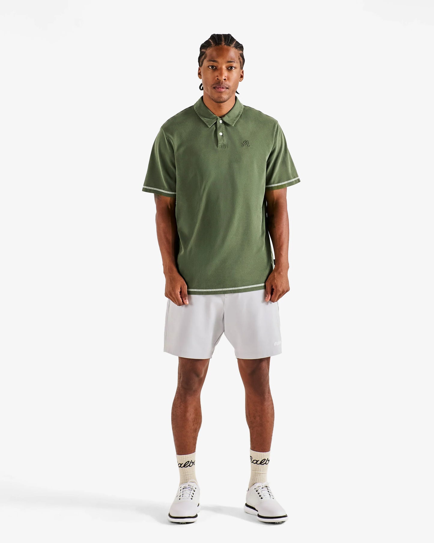 Malbon Fairway Overdyed Polo