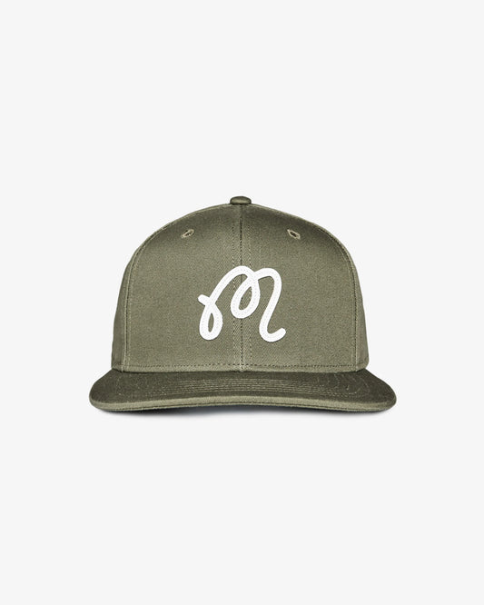 Malbon M Script Snapback
