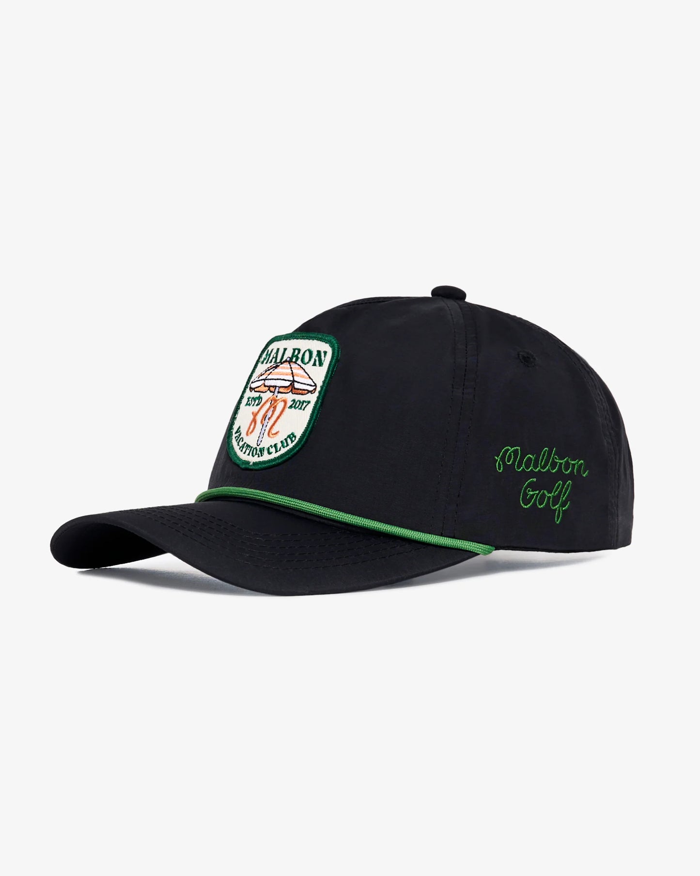 Malbon Vacation Club Nylon Rope Hat