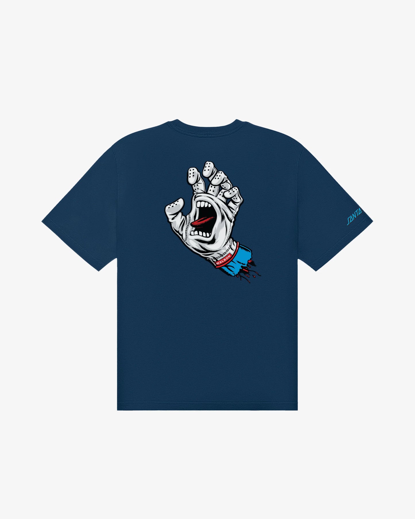Malbon x Santa Cruz Bermuda Screaming Hand Tee