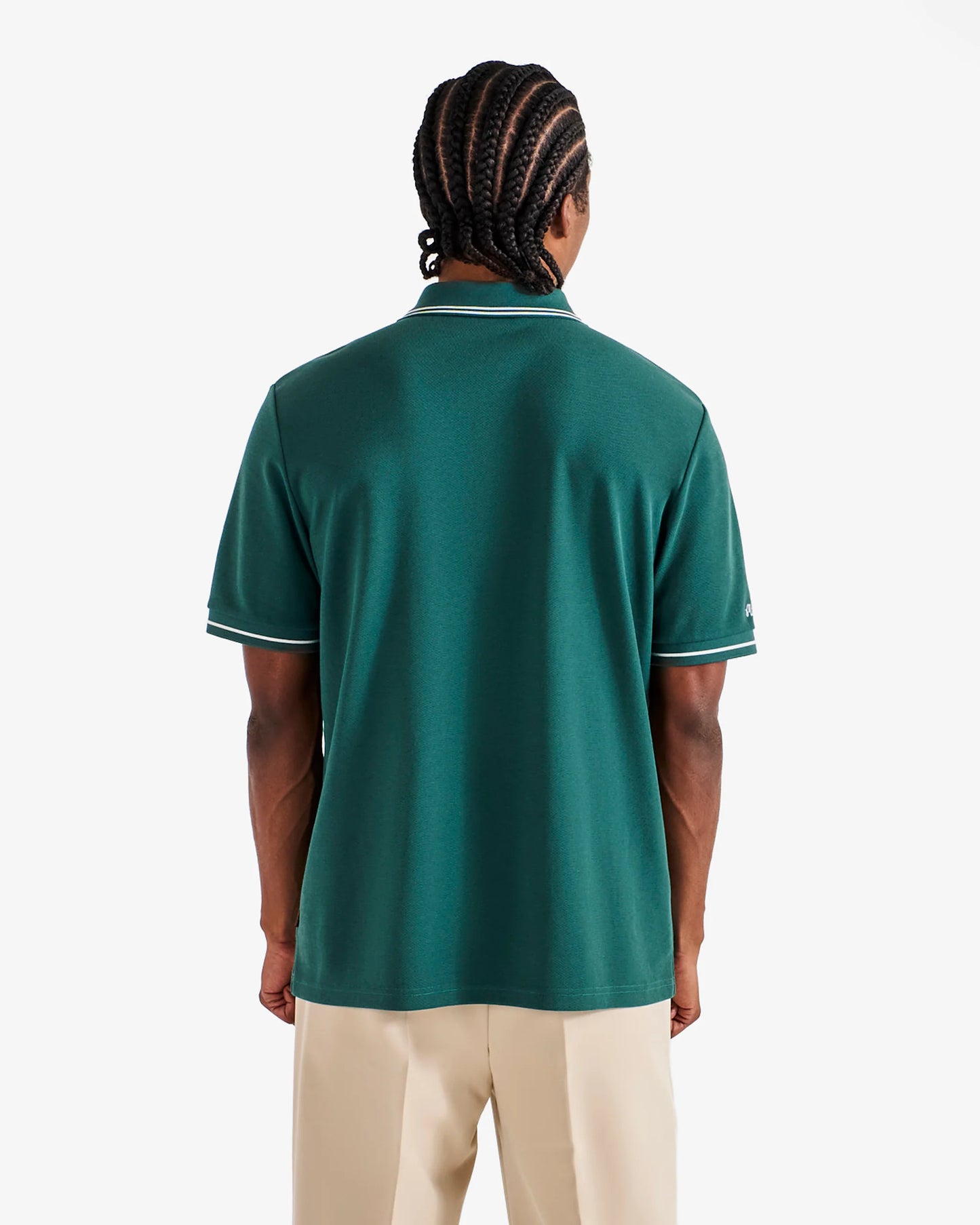 Malbon Fairway Applique Pique Polo