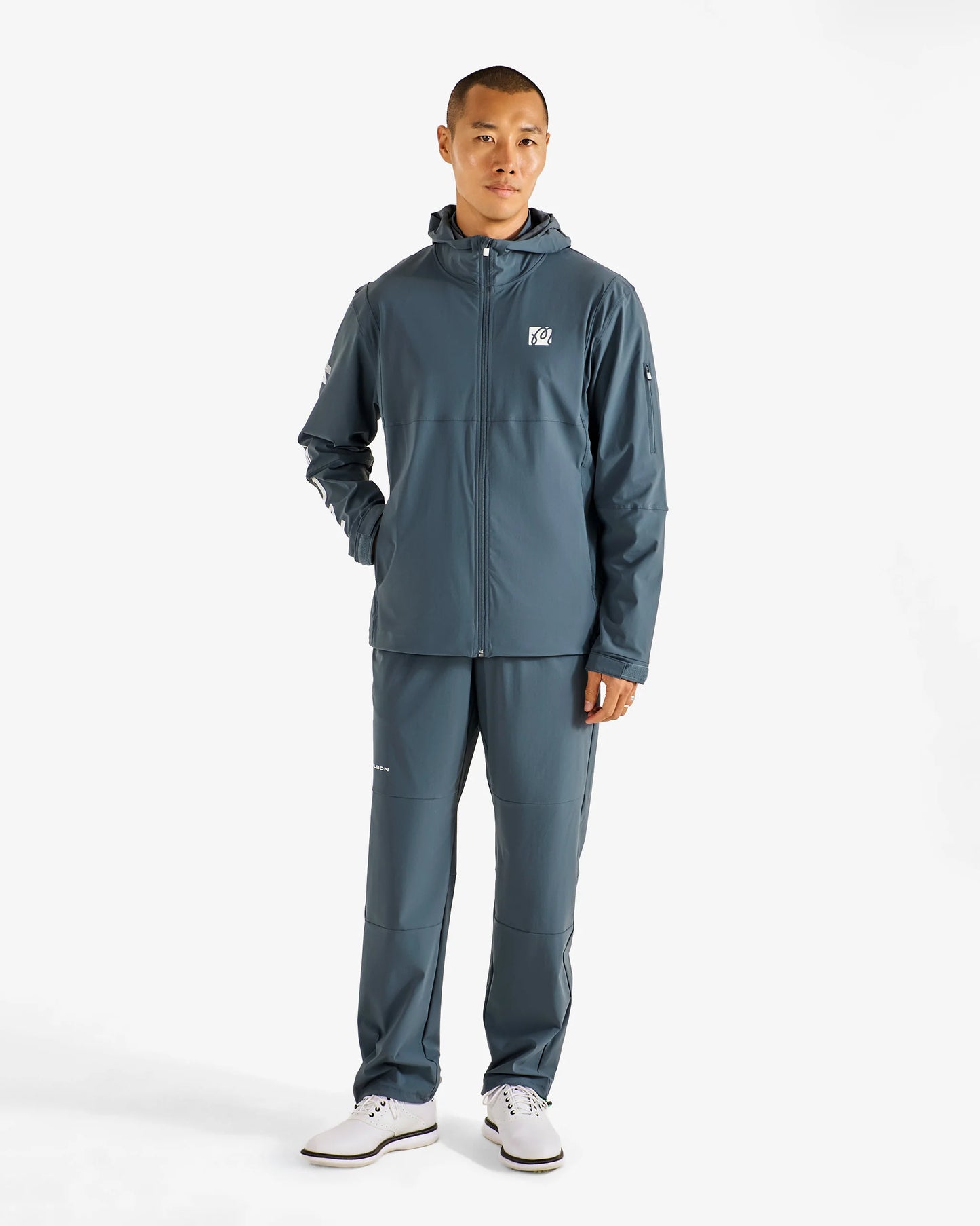 Malbon Performance Full Zip Shell Jacket