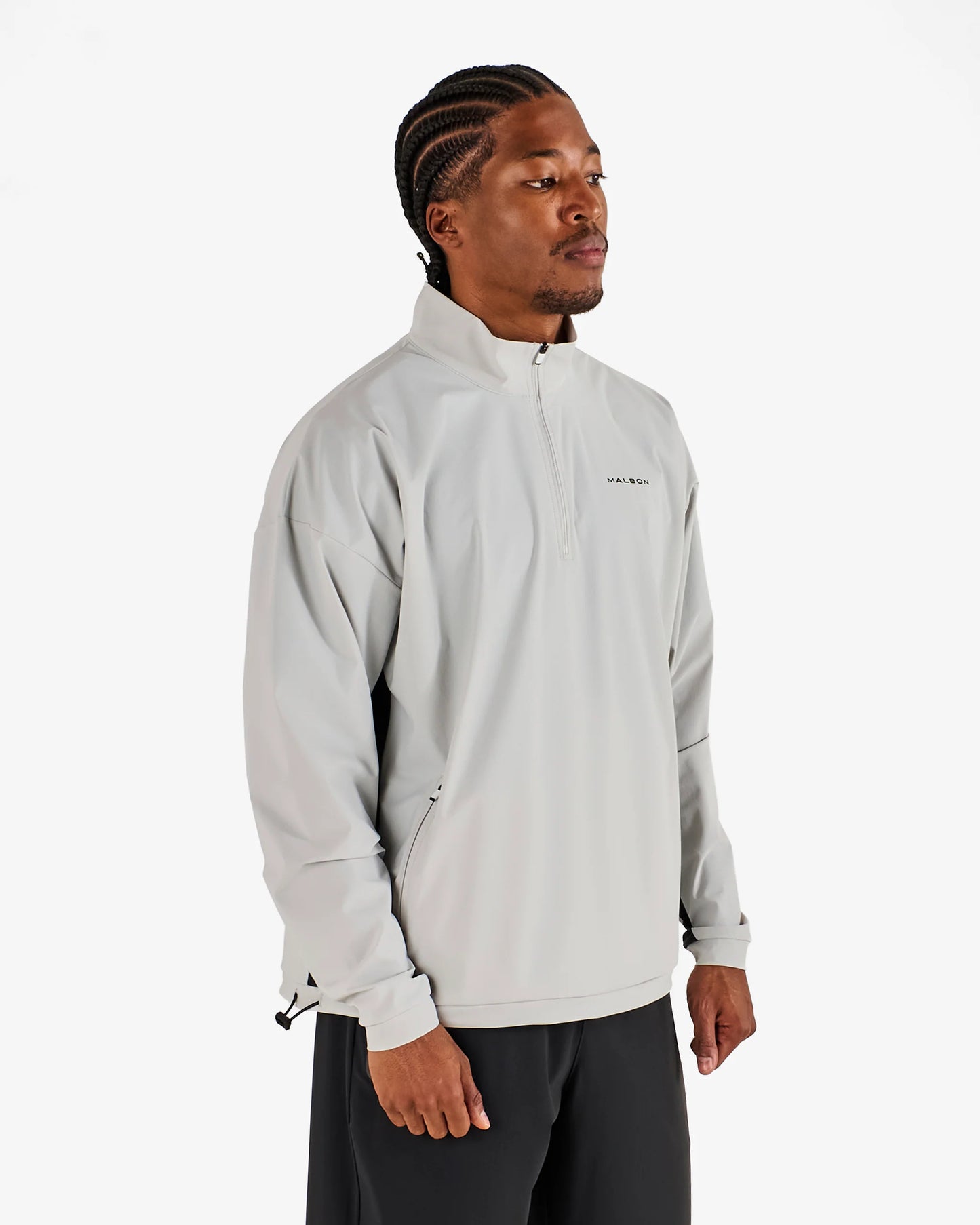 Malbon Performance Quarter Zip Shell Pullover