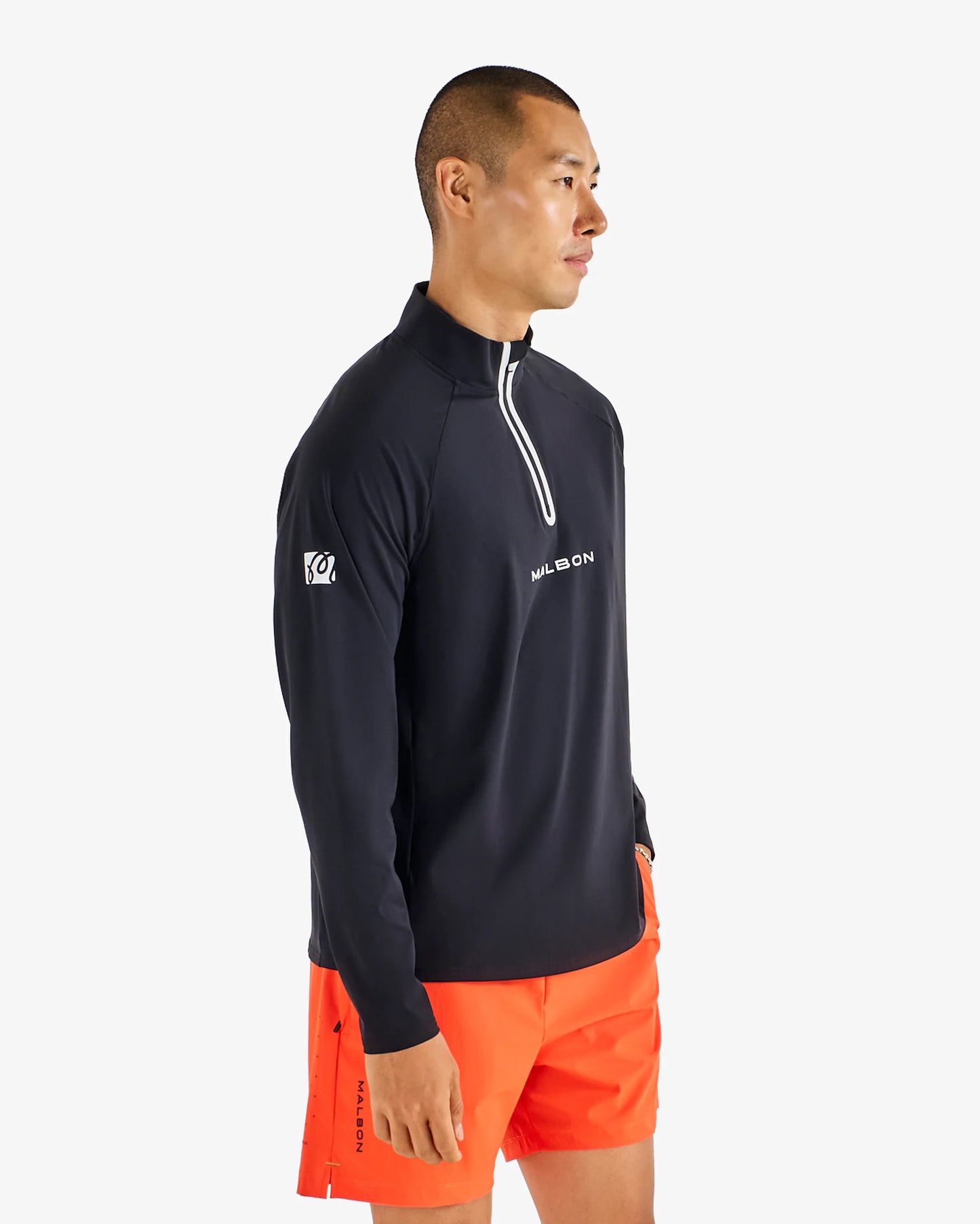 Malbon Performance Raglan Quater Zip