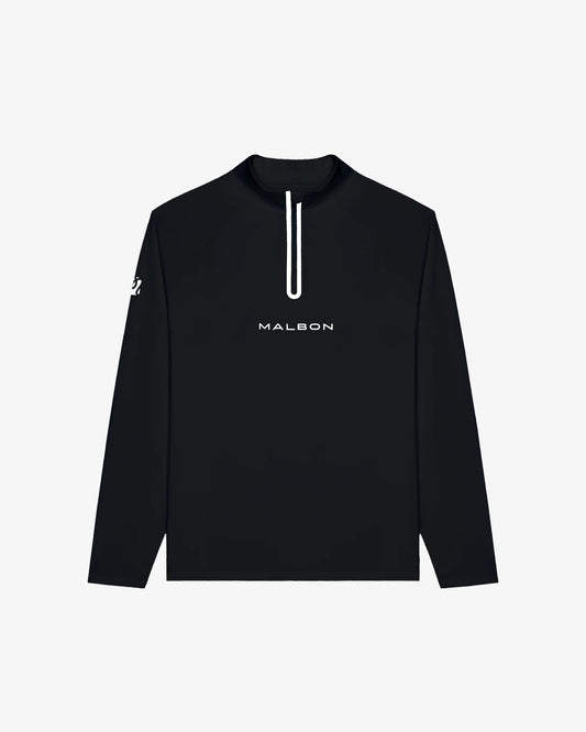 Malbon Performance Raglan Quater Zip