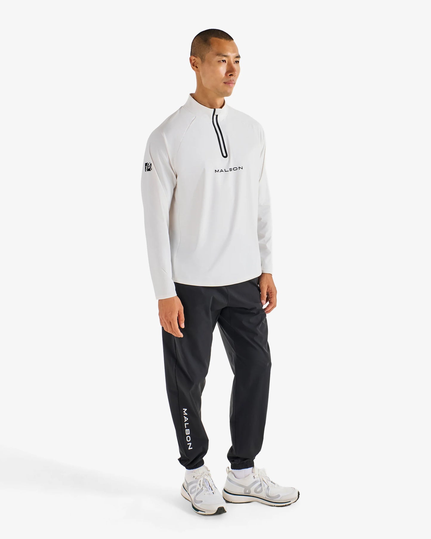 Malbon Performance Raglan Quater Zip