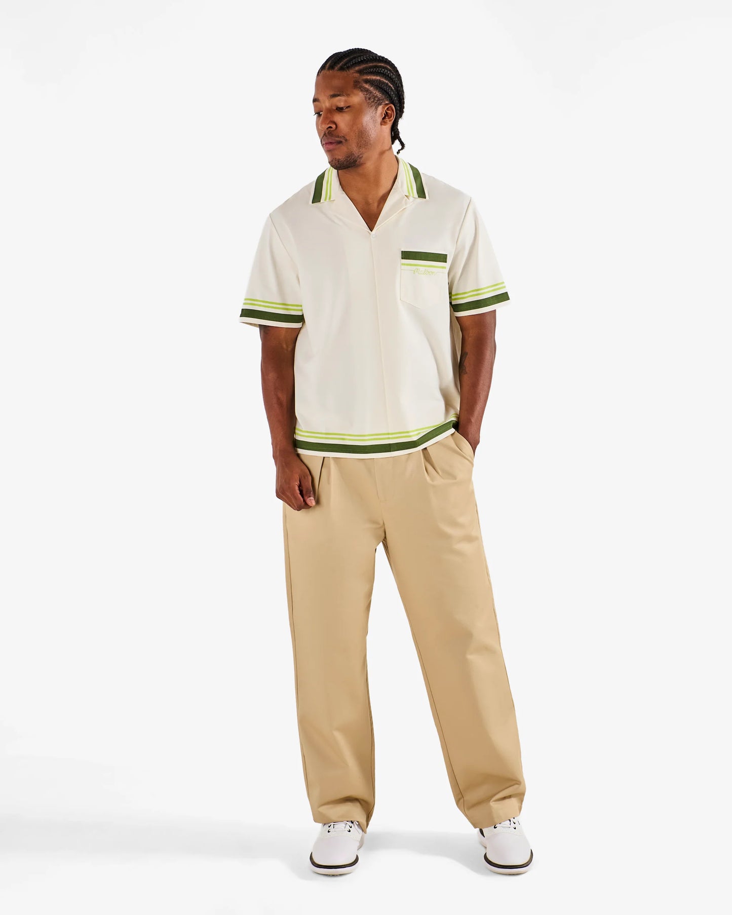 Malbon Ventura Camp Shirt