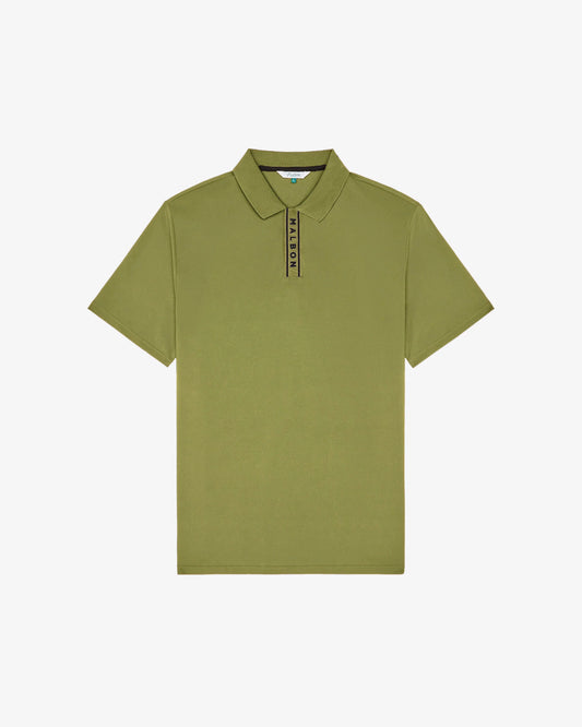 Malbon Block Placket Polo