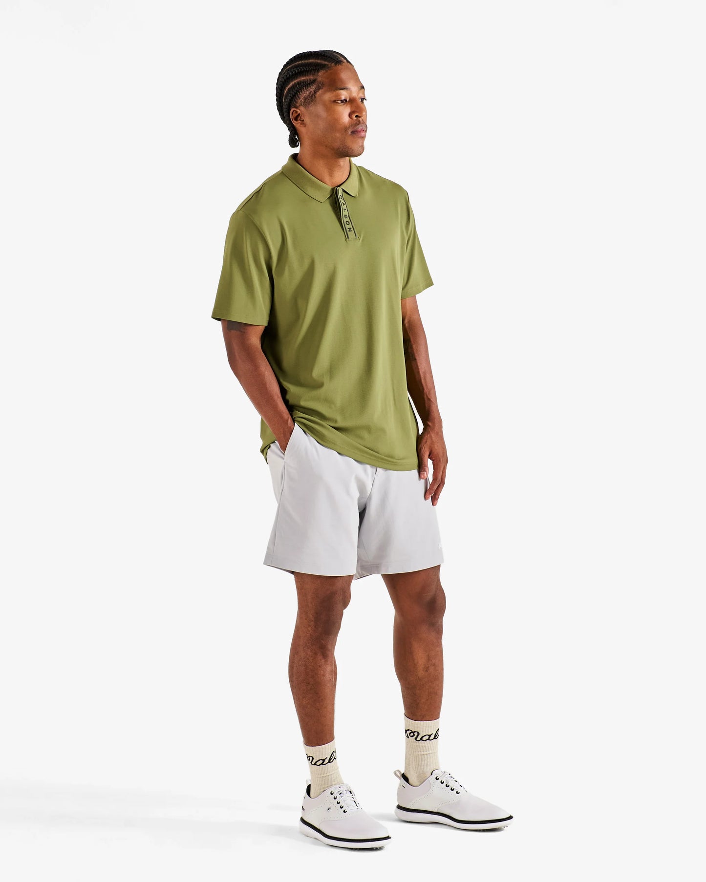 Malbon Block Placket Polo