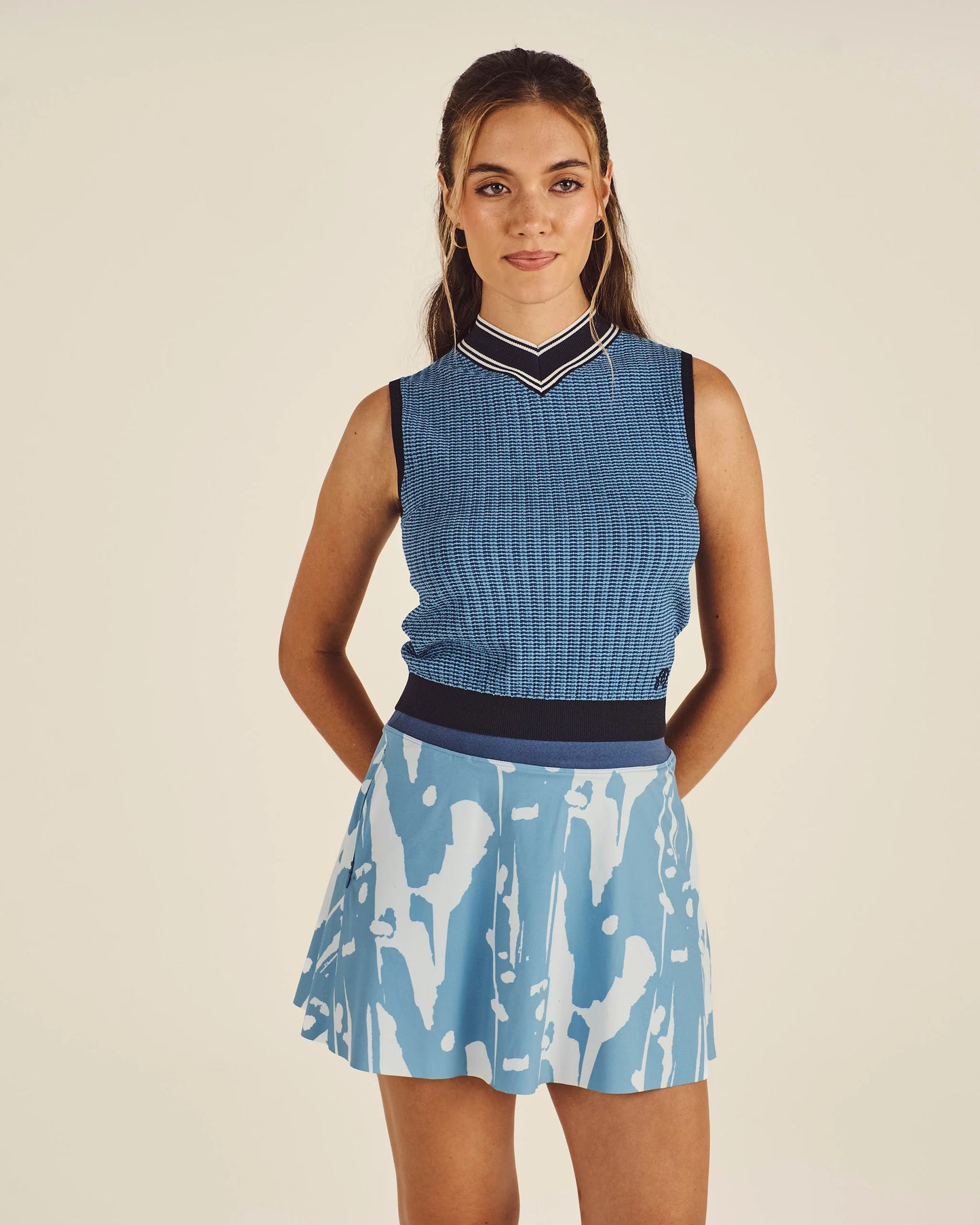 Malbon Lily Ink Wash Skirt