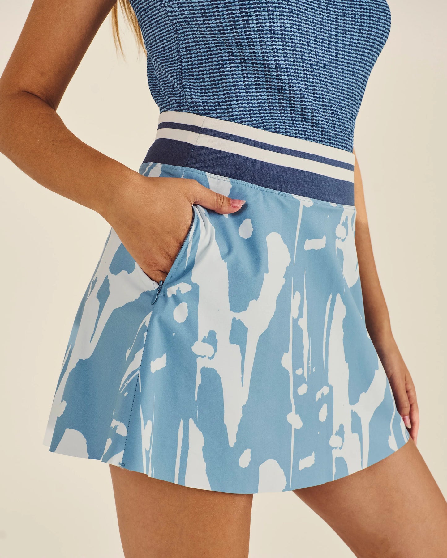 Malbon Lily Ink Wash Skirt