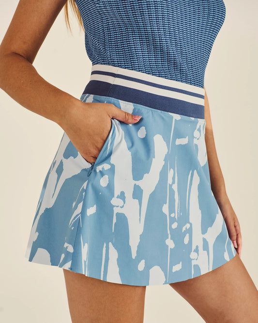 Malbon Lily Ink Wash Skirt